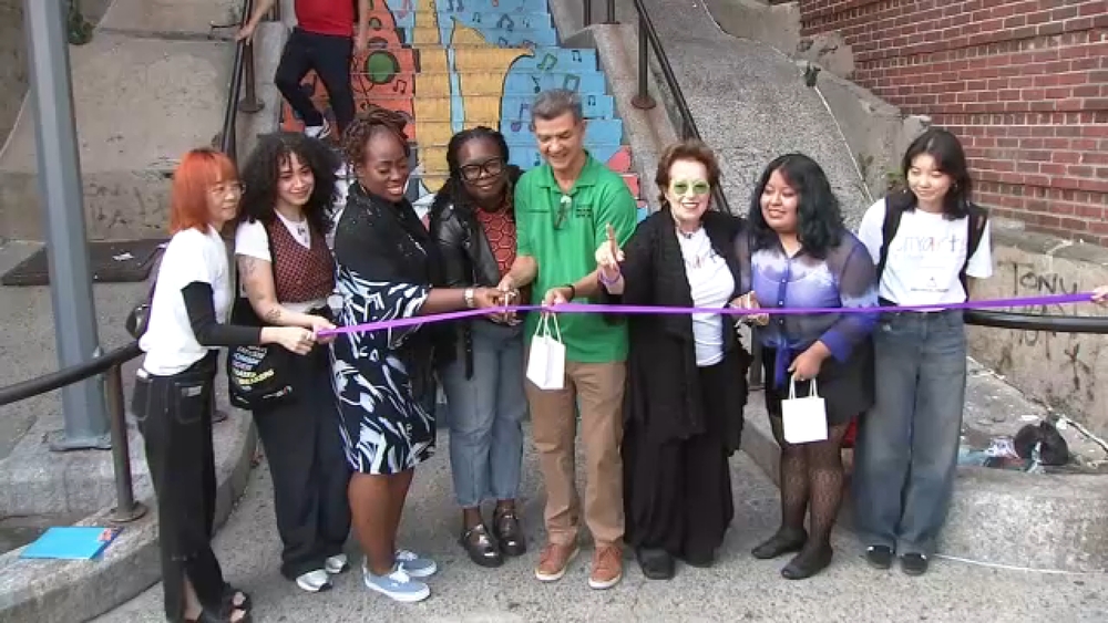 Shakespeare stairs gets redesign from CITYarts Community Program