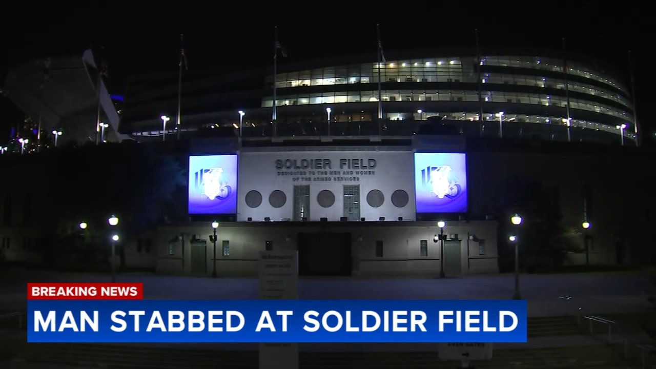 Person stabbed at Soldier Field after Bears game: CPD