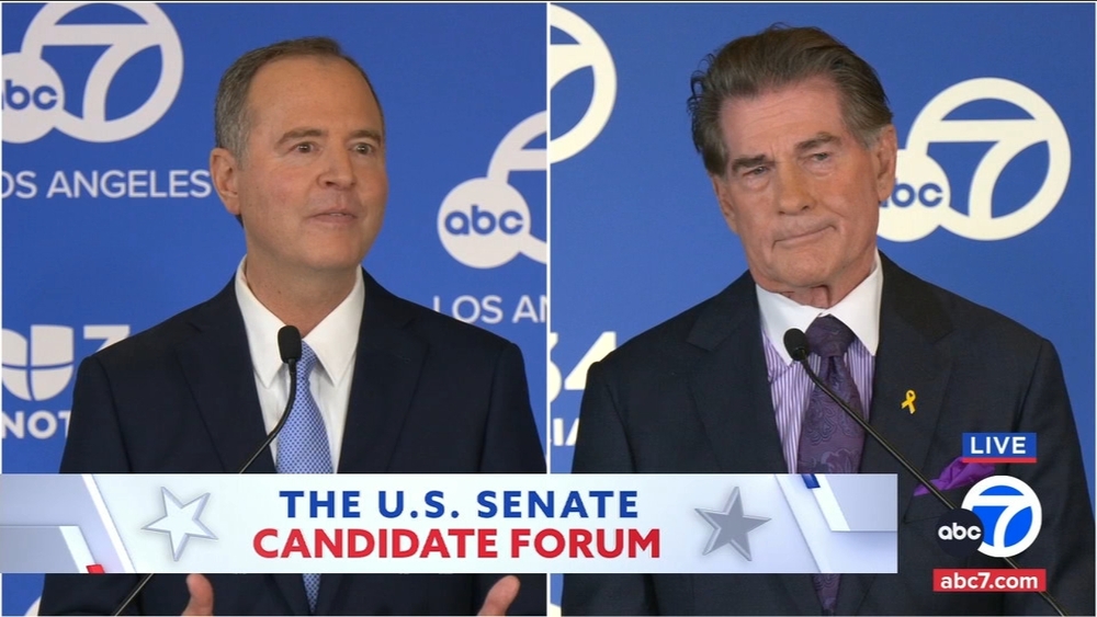 Adam Schiff, Steve Garvey discuss immigration and border security