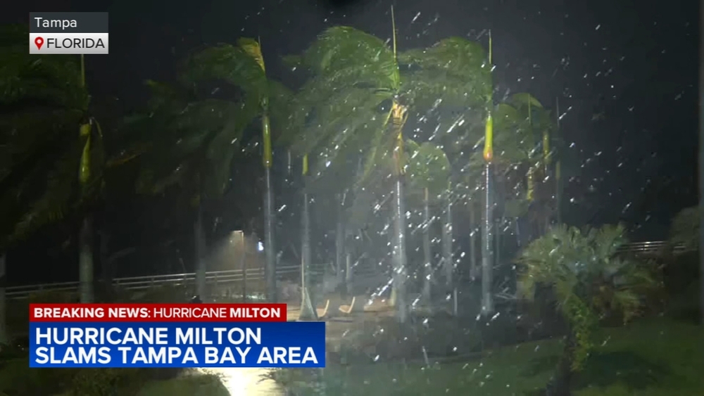 Hurricane Milton slams into Florida's west coast