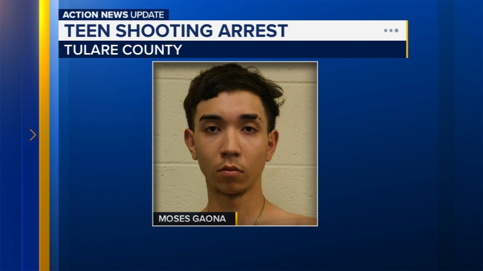 19-year-old turns himself in for Tulare County party shooting that hospitalized a teen