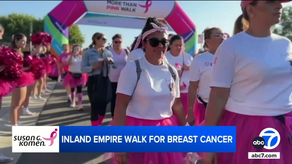 Thousands to take part in Susan G. Komen More Than Pink Walk in IE