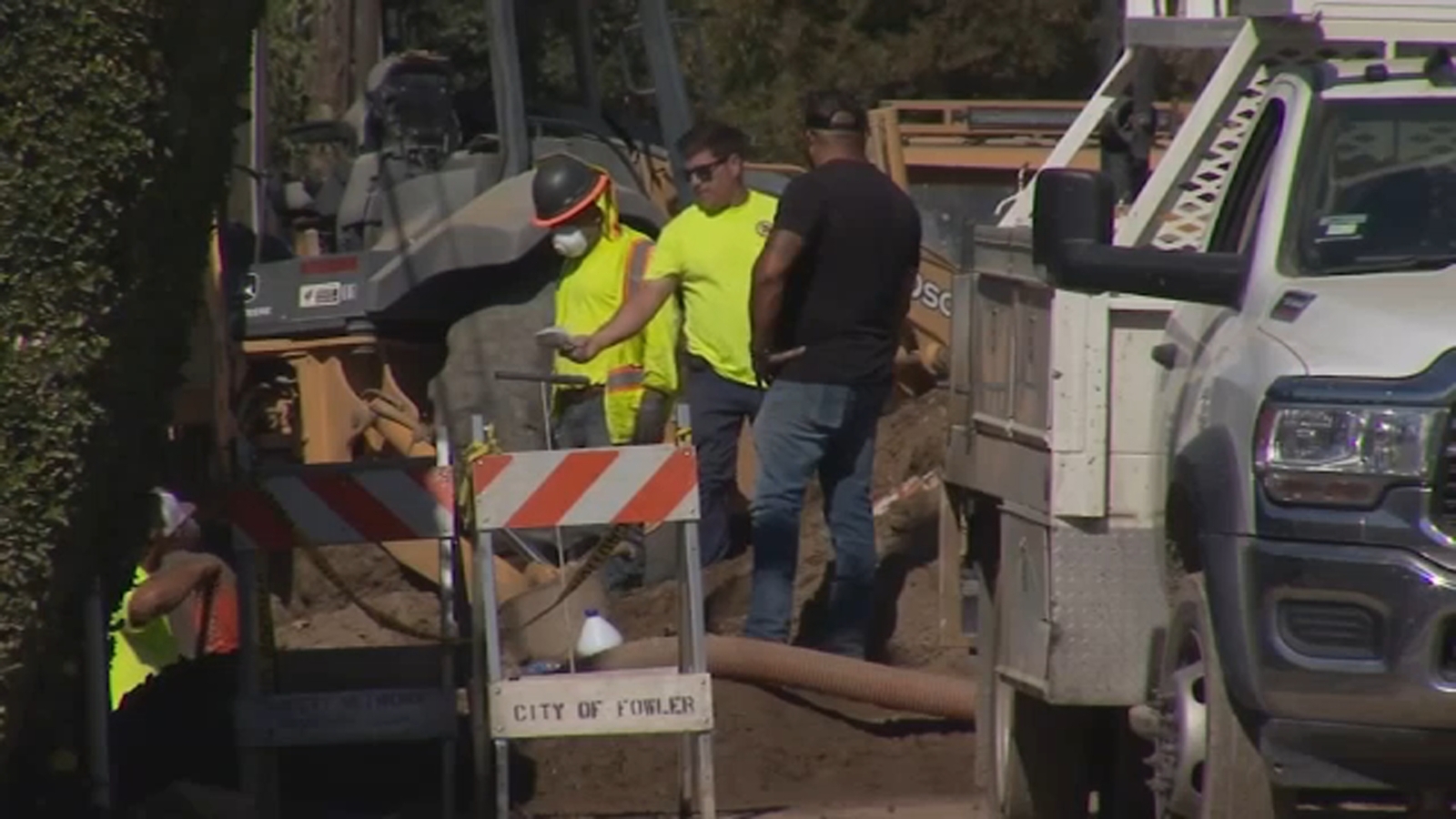 Water access restored in Fowler after subcontractor broke main line