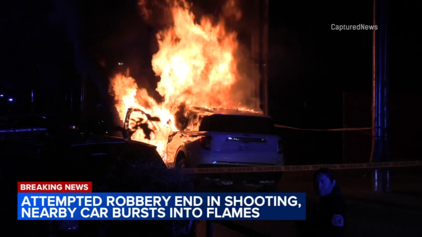 Chicago crime Attempted robbery ends in shooting, car fire in Fulton