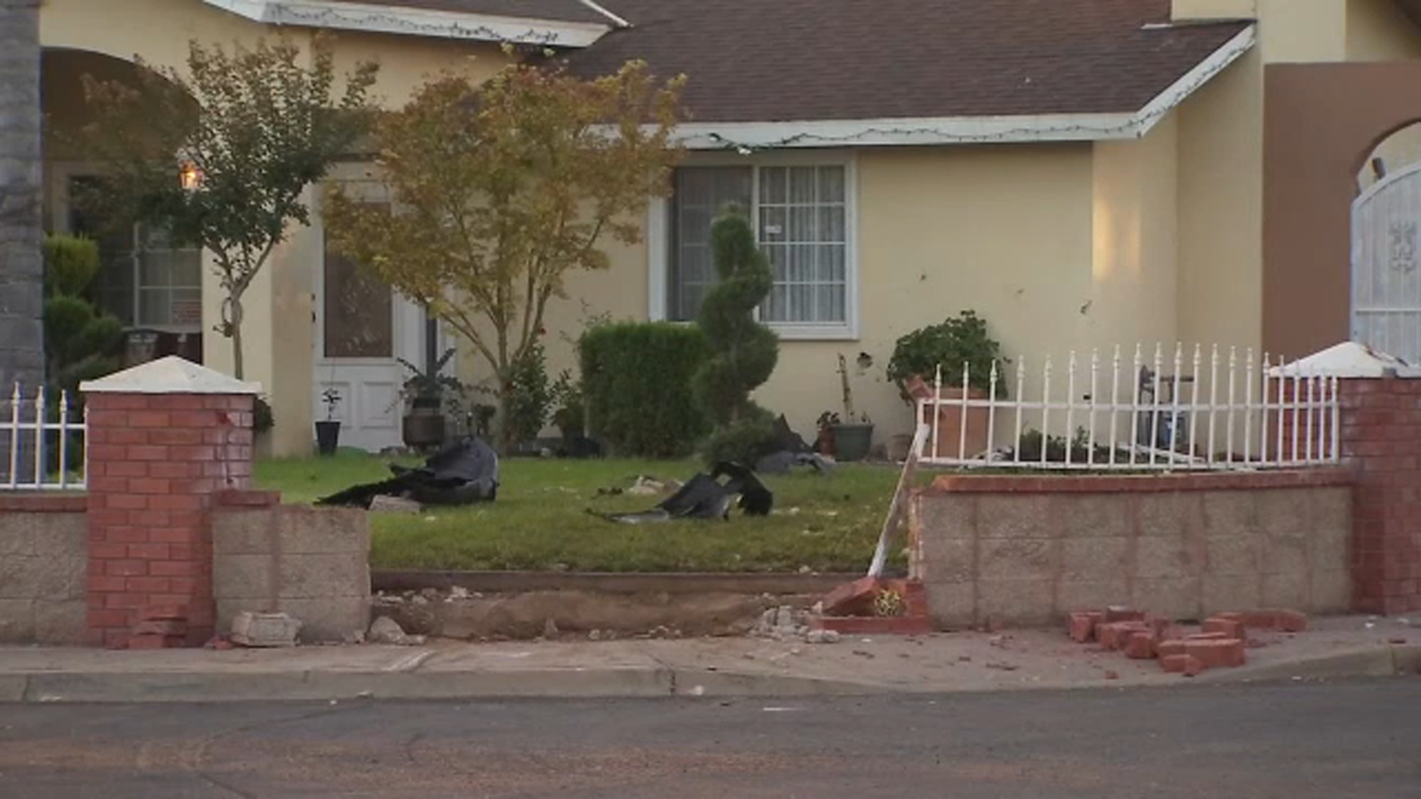 Woman hospitalized following DUI crash into Tulare County home, CHP says