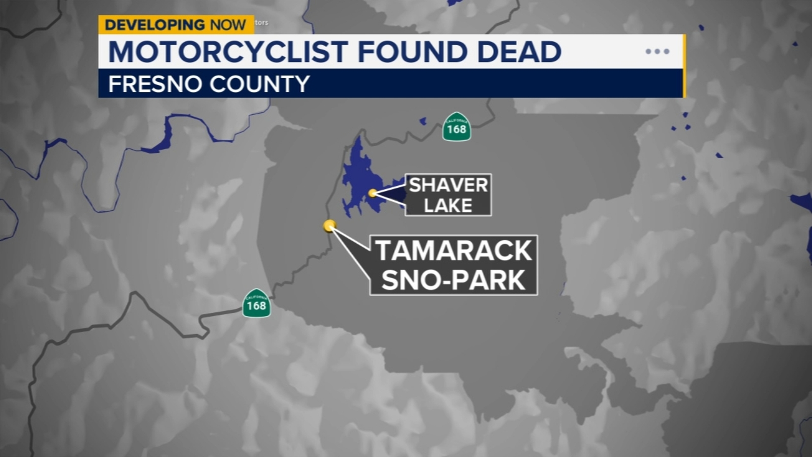Motorcyclist found dead near Shaver Lake, CHP says
