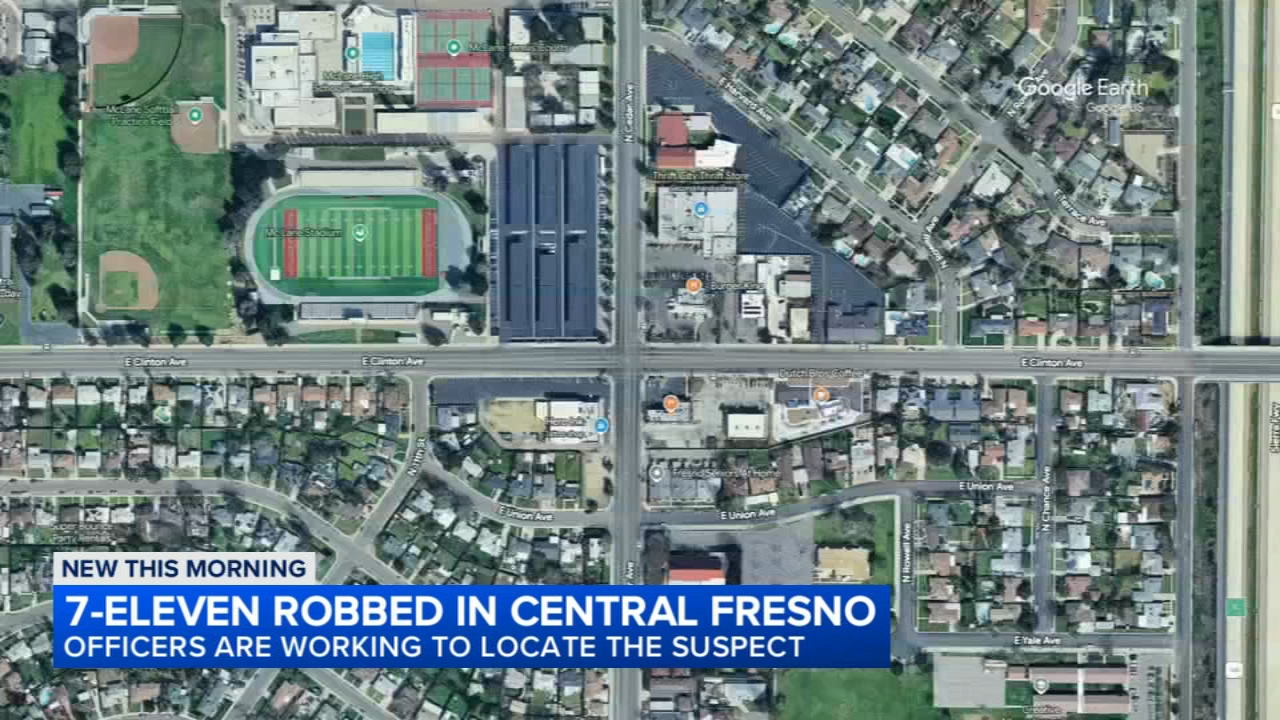 Suspect wanted in armed robbery of Central Fresno 7-Eleven