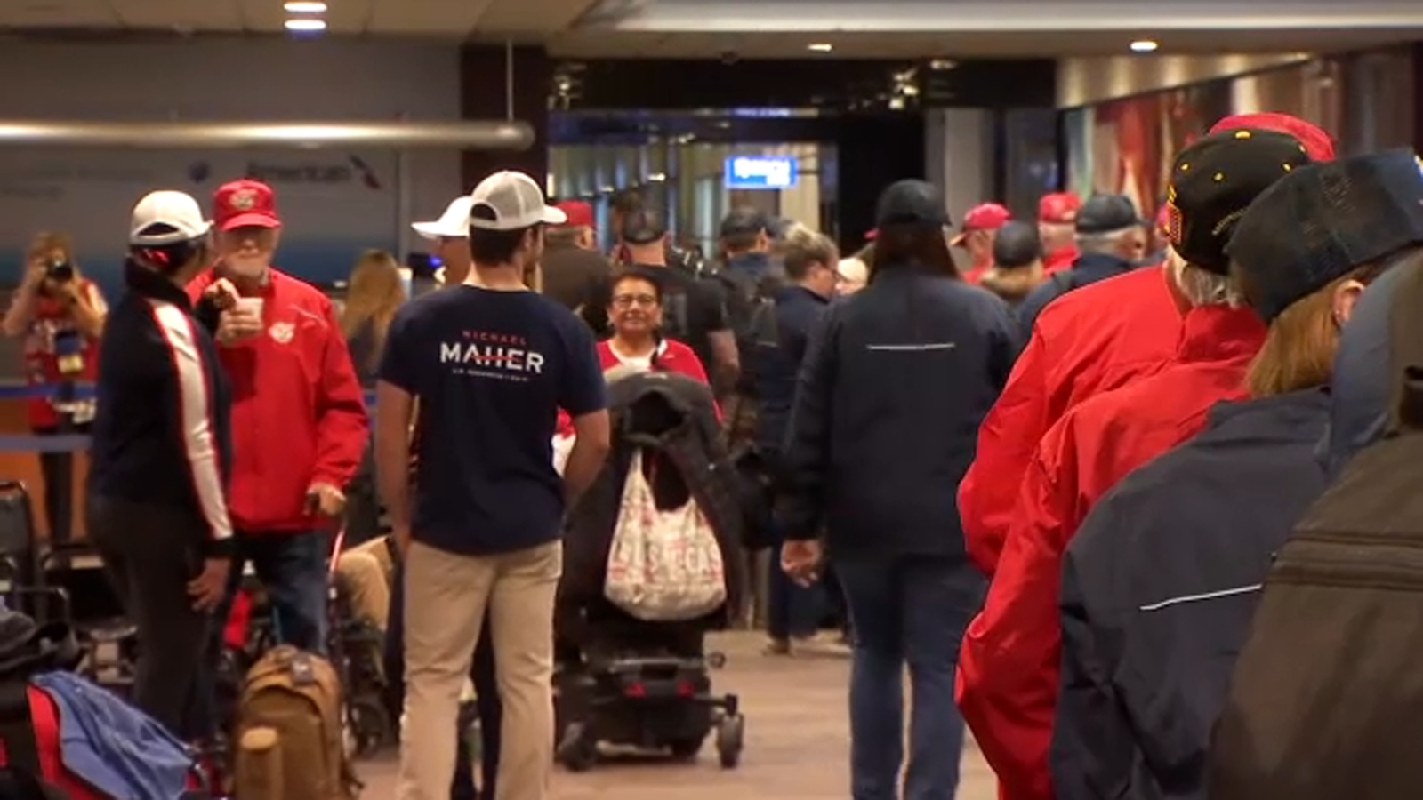 Veterans taking part in 30th Central Valley Honor Flight