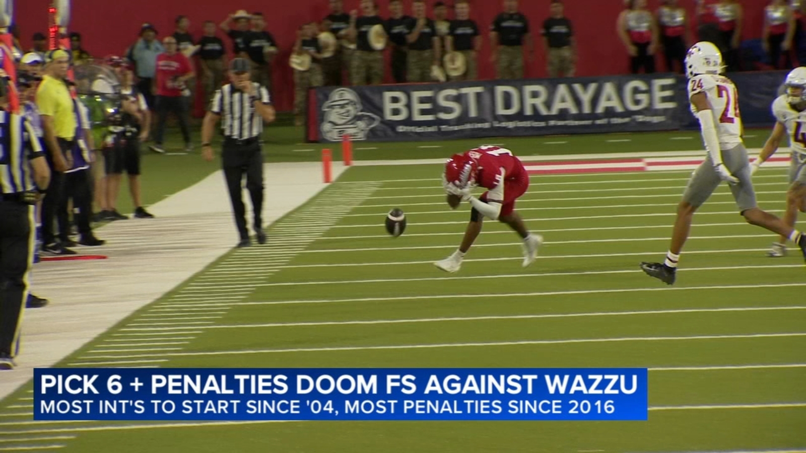 Pick 6 & penalties doom Fresno State, 'Dogs with short week to prep for Nevada