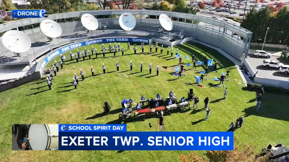 School Spirit: 6abc welcomes Exeter Township Senior High School Marching Band
