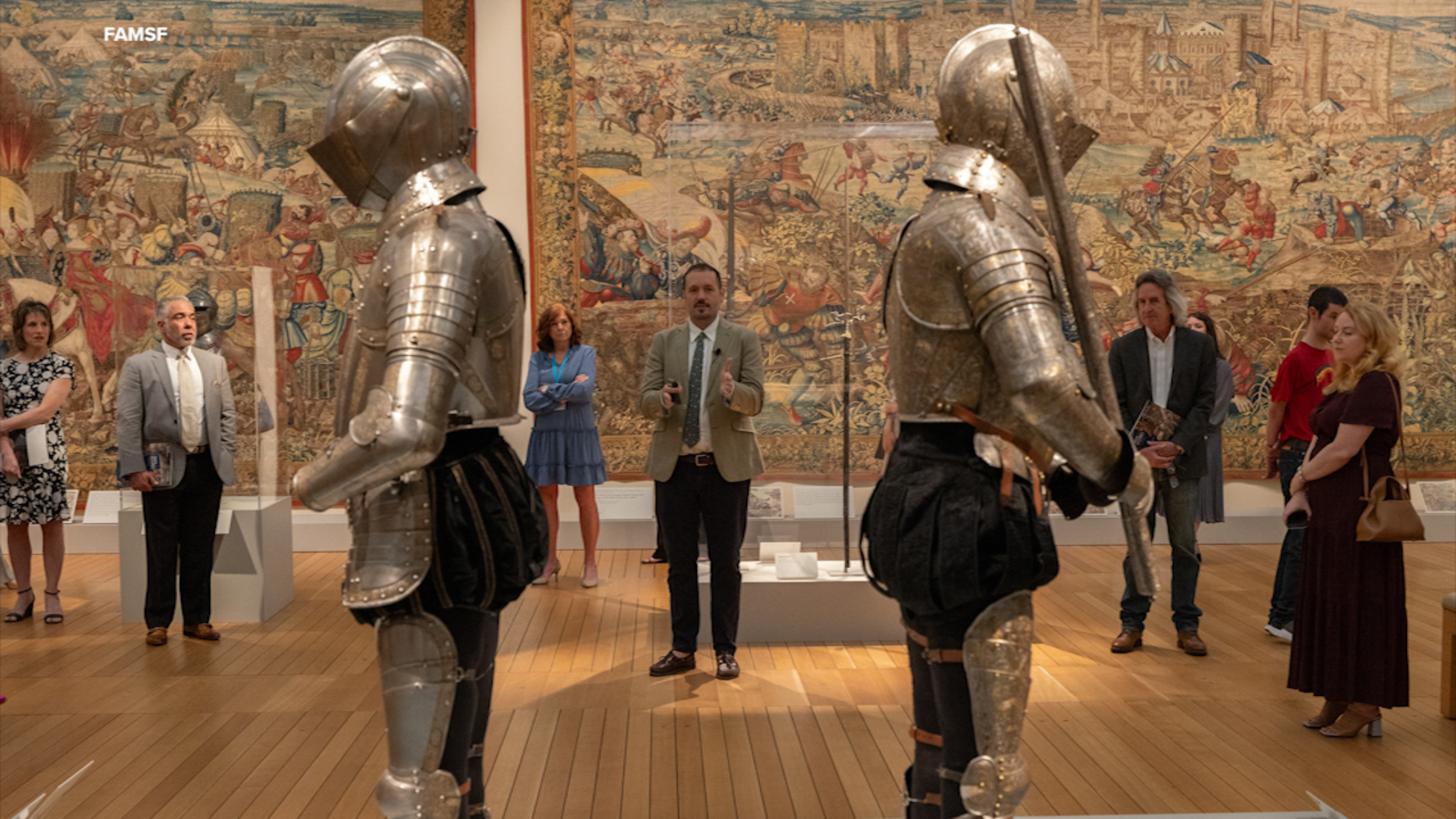 'Battle of Pavia' tapestries exhibit at San Francisco's de Young Museum