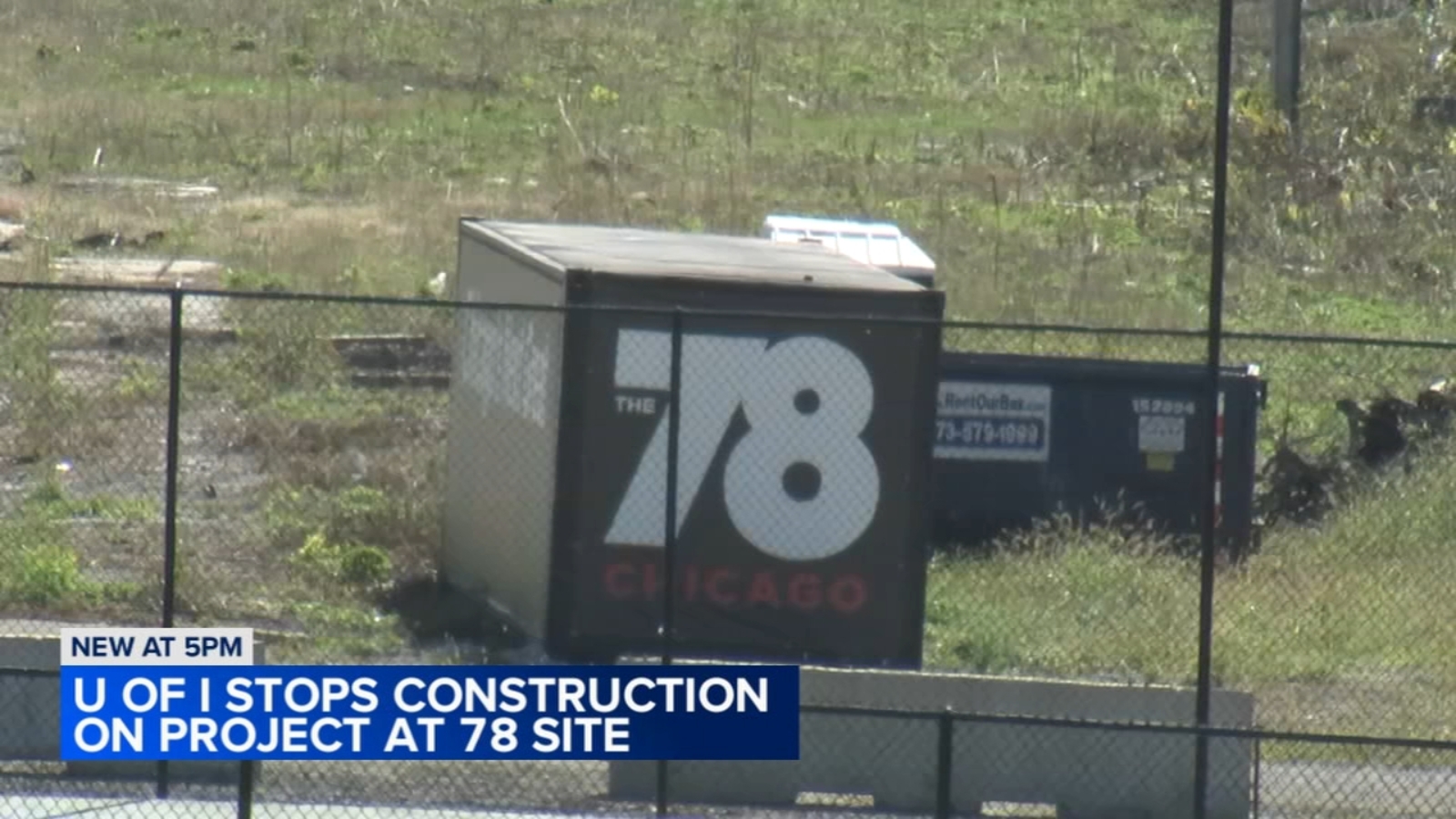 University of Illinois announces construction of 'The 78' halted