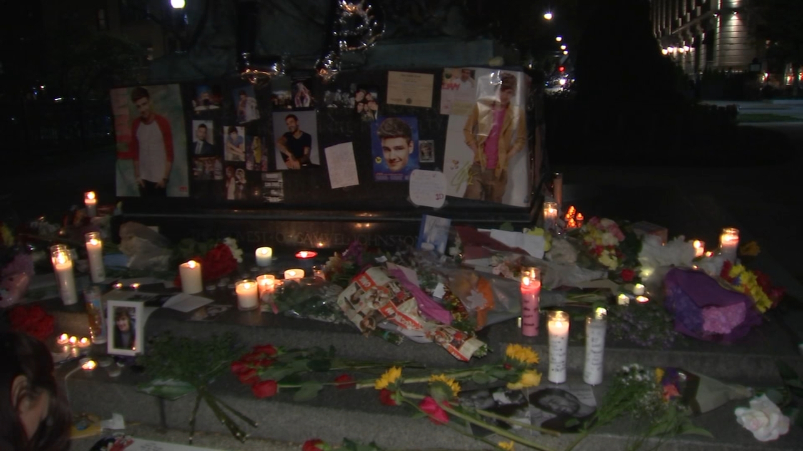 Liam Payne memorial near me Fans pay tribute to former One Direction
