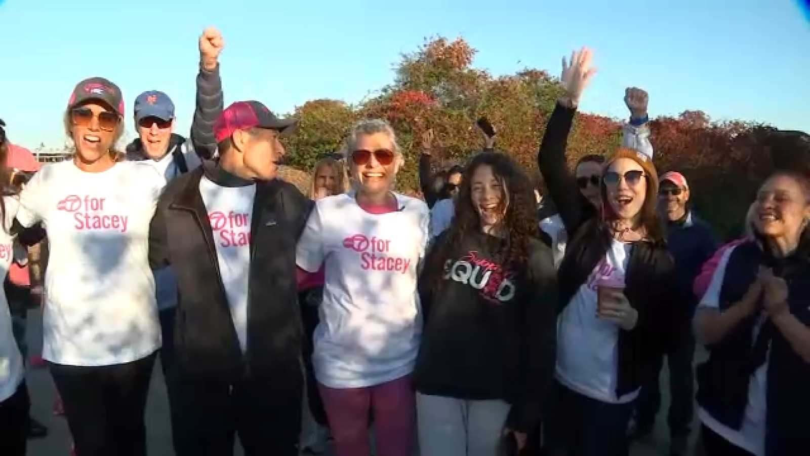 2024 Making Strides Against Breast Cancer in NYC, Stacey Sager leads