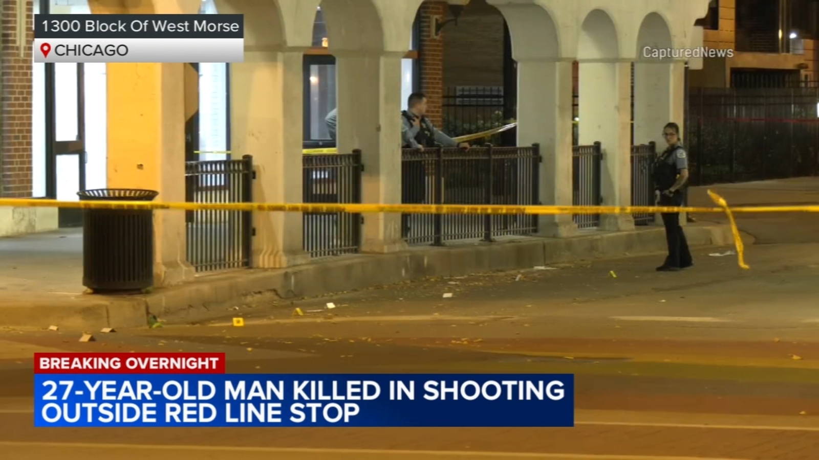Chicago shooting Man killed near Morse Avenue CTA Red Line station on