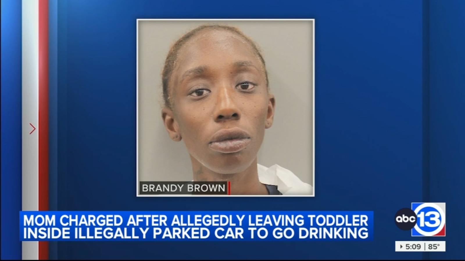 Houston mother accused of abandoning toddler in car while she drank at ...