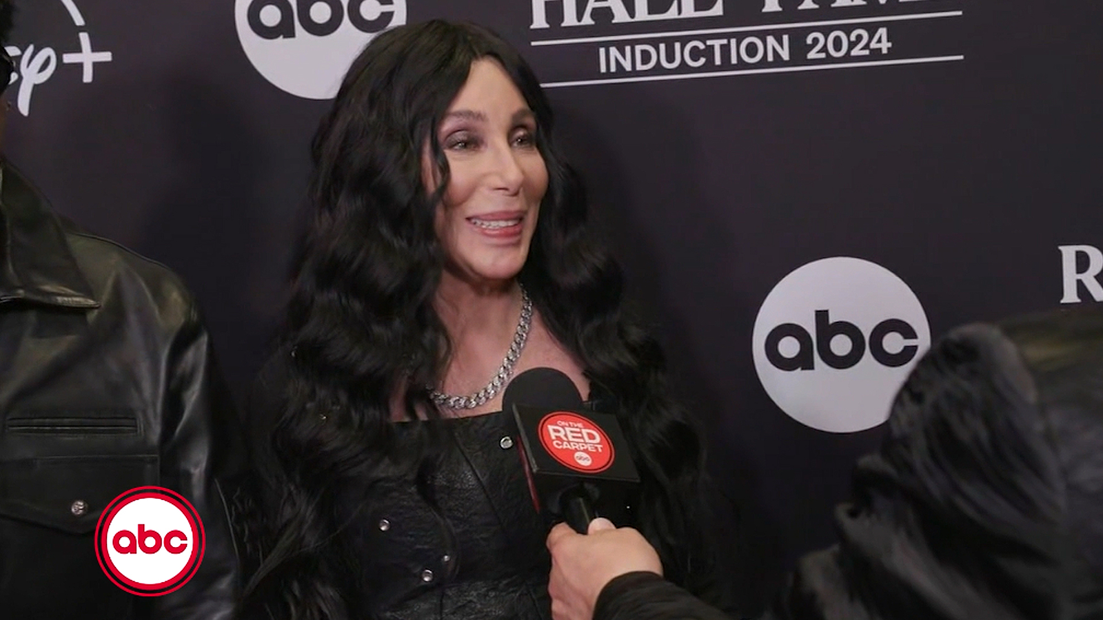 Cher's ONLY red carpet interview at Rock & Roll Hall of Fame induction