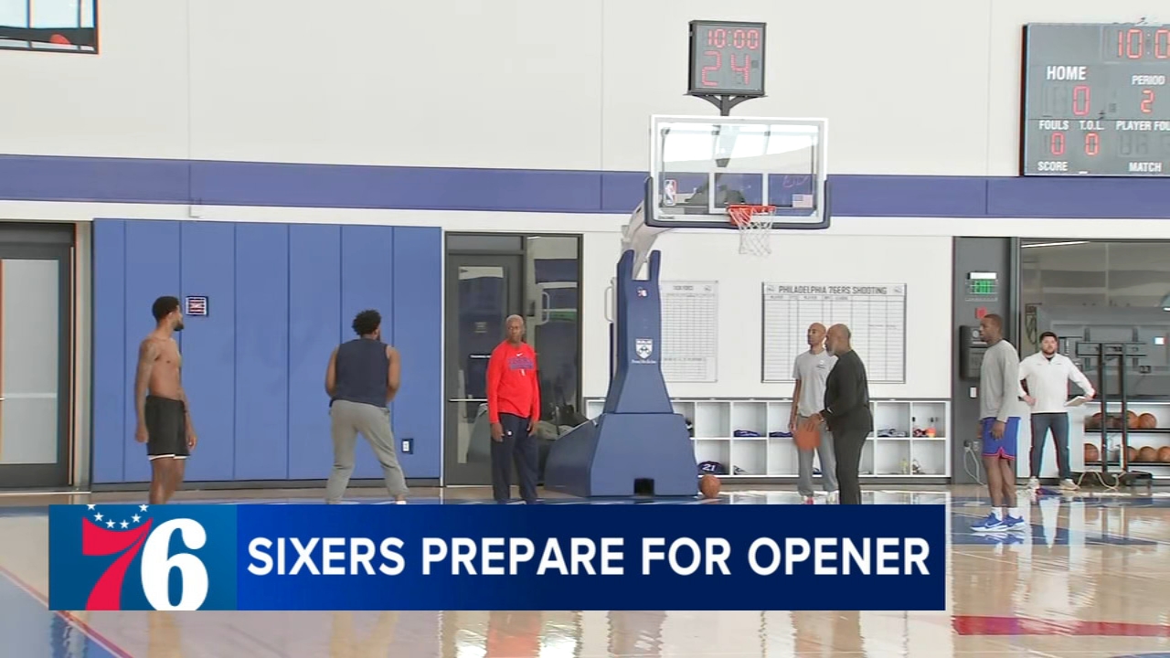 76ers prepare for season opener against Milwaukee in Philadelphia