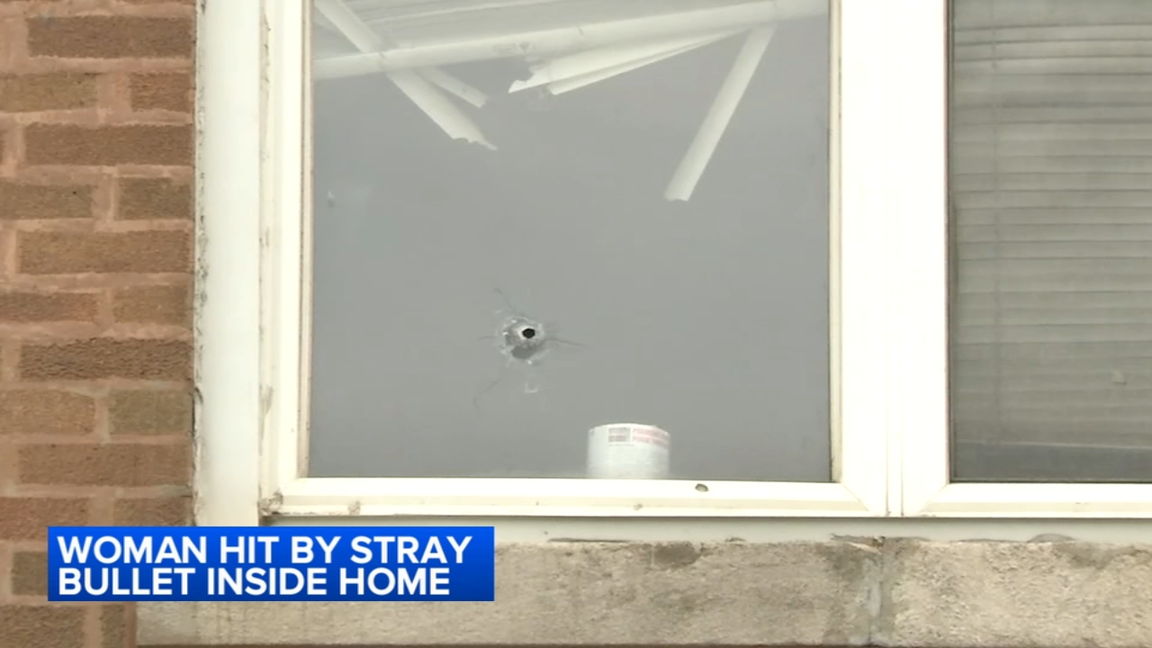 Stray bullet strikes sleeping woman in the face inside West Side home