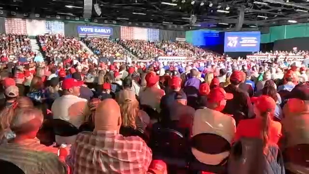 At packed Greensboro rally, Trump urges voters to get to the polls
