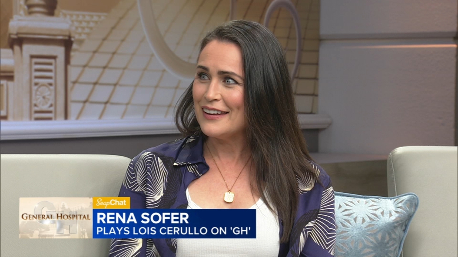 'General Hospital' soap star Rena Sofer stops by 'SoapChat' ABC7 Chicago