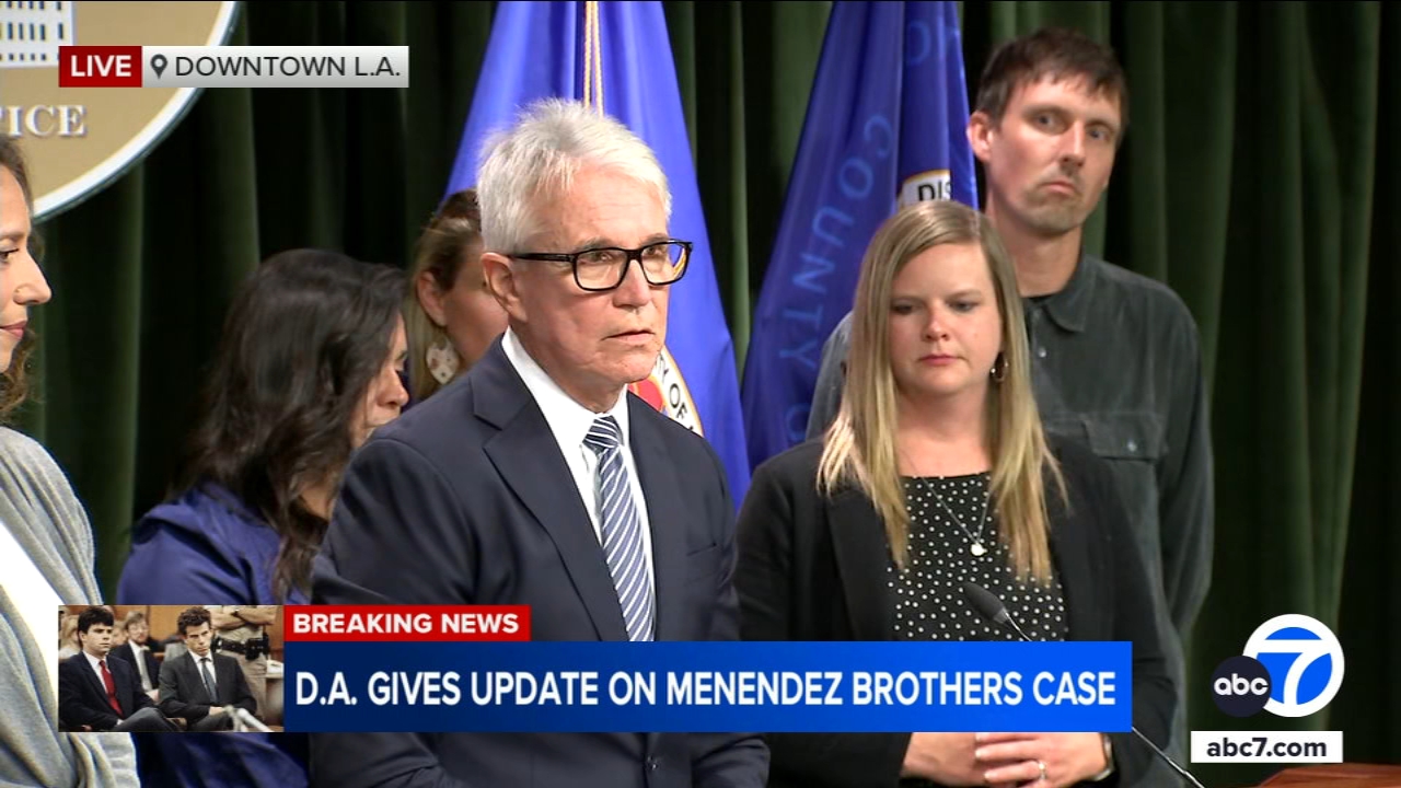 DA Gascón announces support for resentencing of Menendez brothers