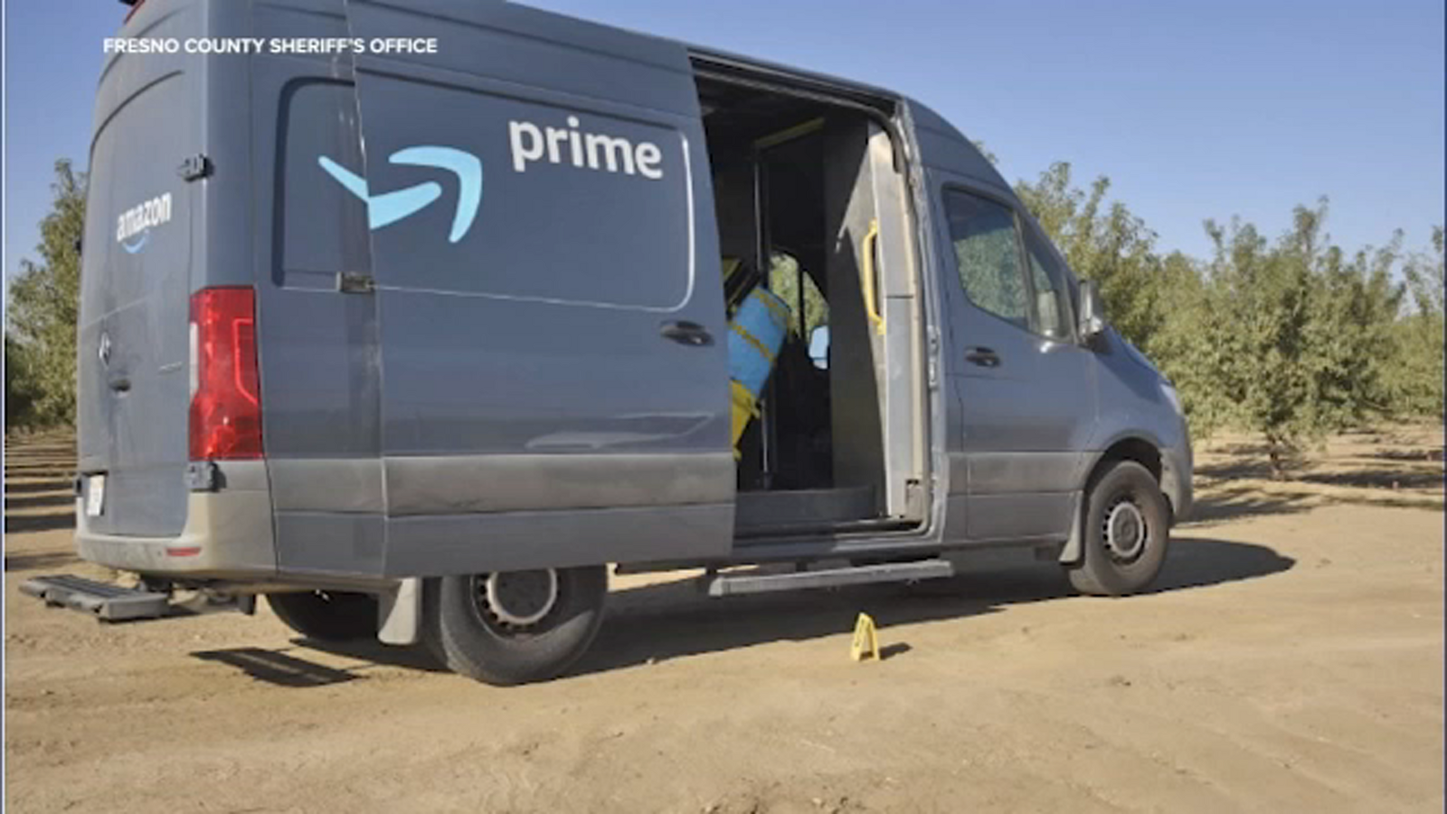 2 arrested for stealing Amazon van in Fresno County, deputies say