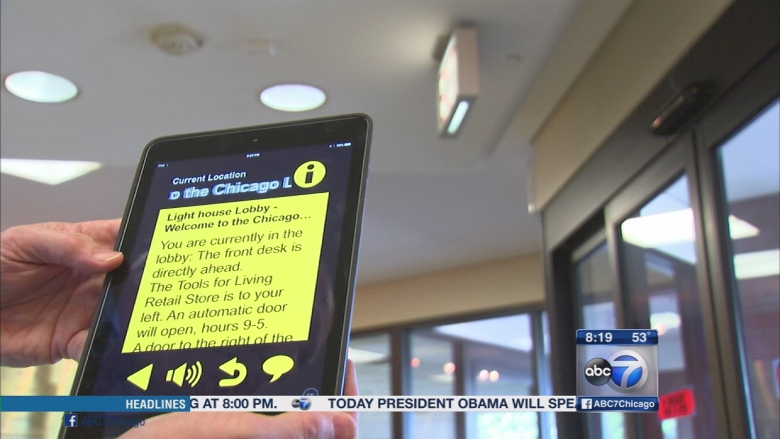 New app, beacons help visually impaired move around ABC7 Chicago