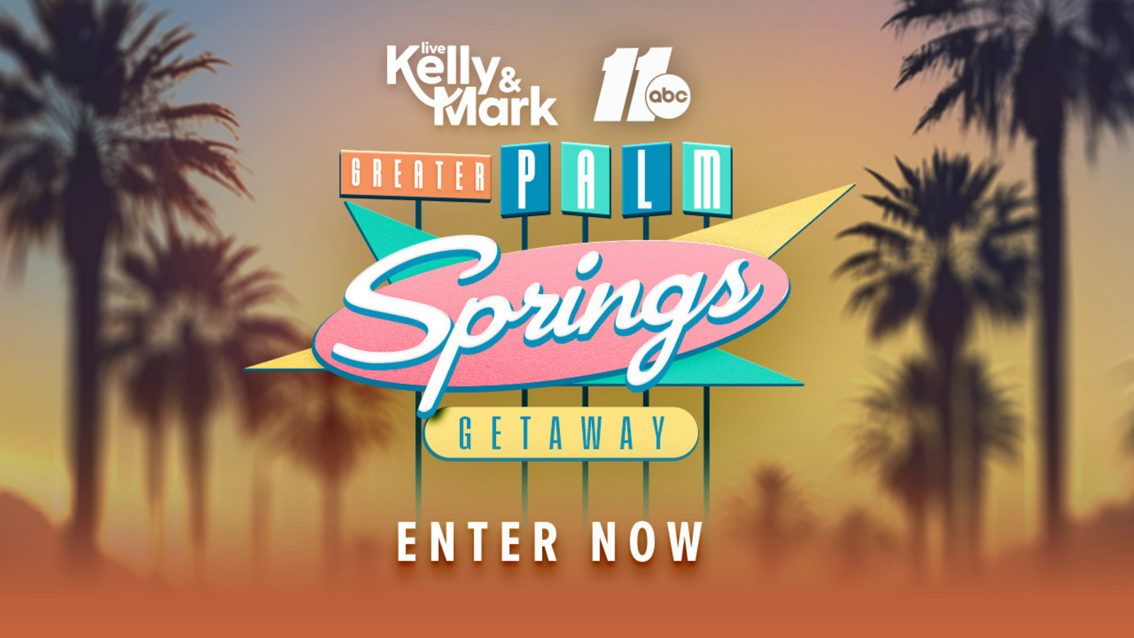 ABC11's Live with Kelly and Mark Palm Springs Sweepstakes 2024 - ABC11 ...