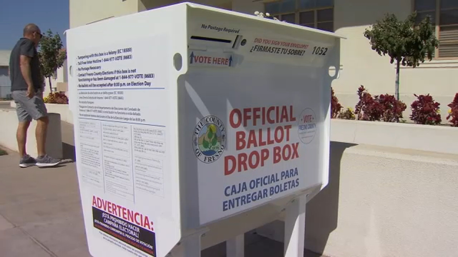 Was your ballot impacted? Voter drop box left unsecured at Fresno school for 7 hours