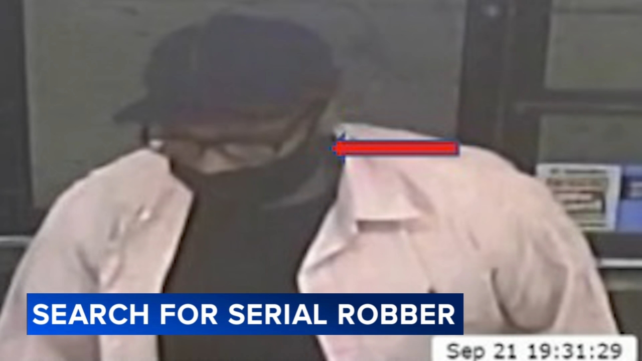 Man sought for more than a half-dozen robberies at Philadelphia businesses