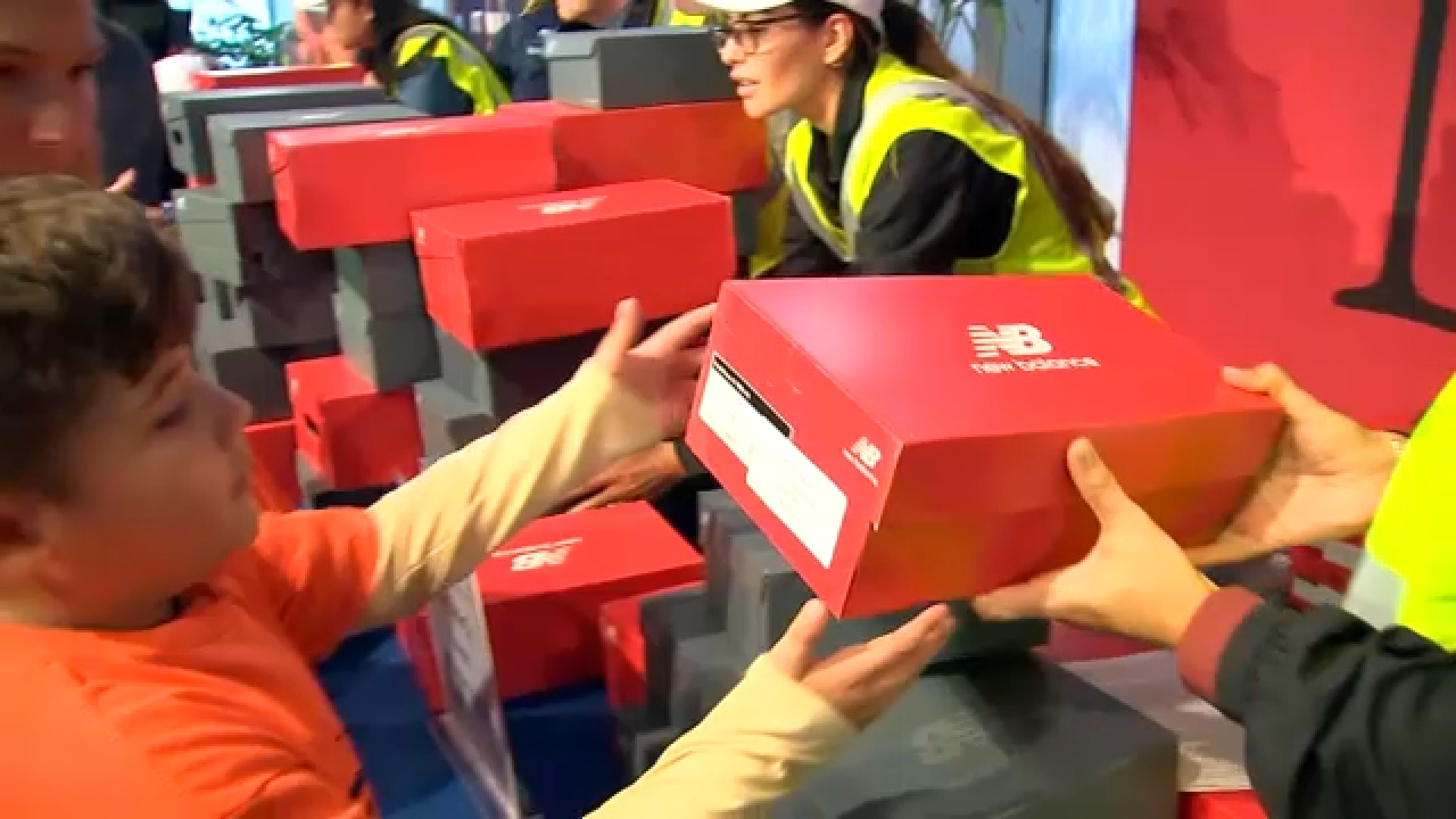 New York Road Runners host annual sneaker giveaway