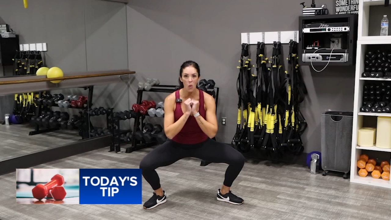 Plie squat - Today's Tip
