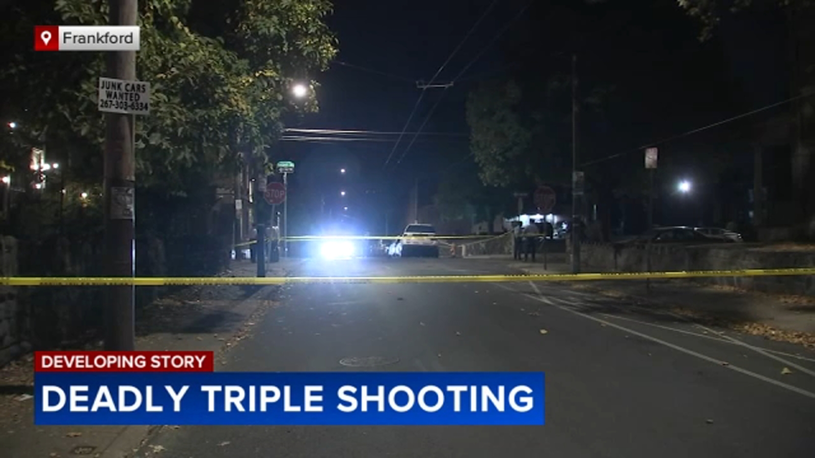 1 dead, 2 injured after triple shooting in Philadelphia's Frankford ...