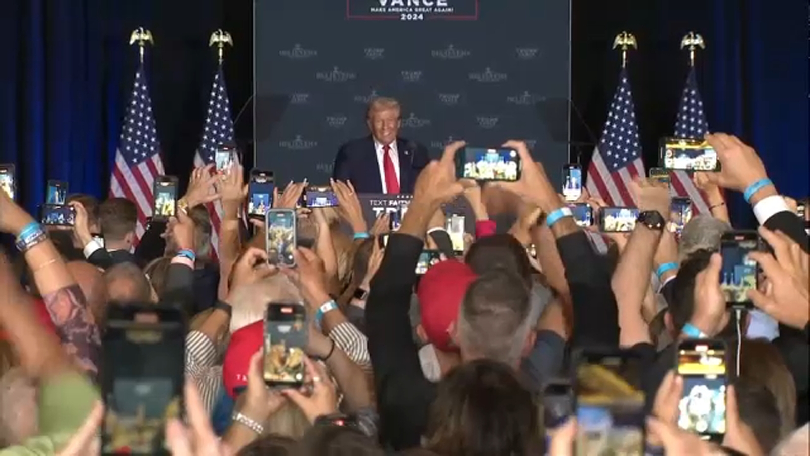 11th hour campaign stops feature swing states like North Carolina