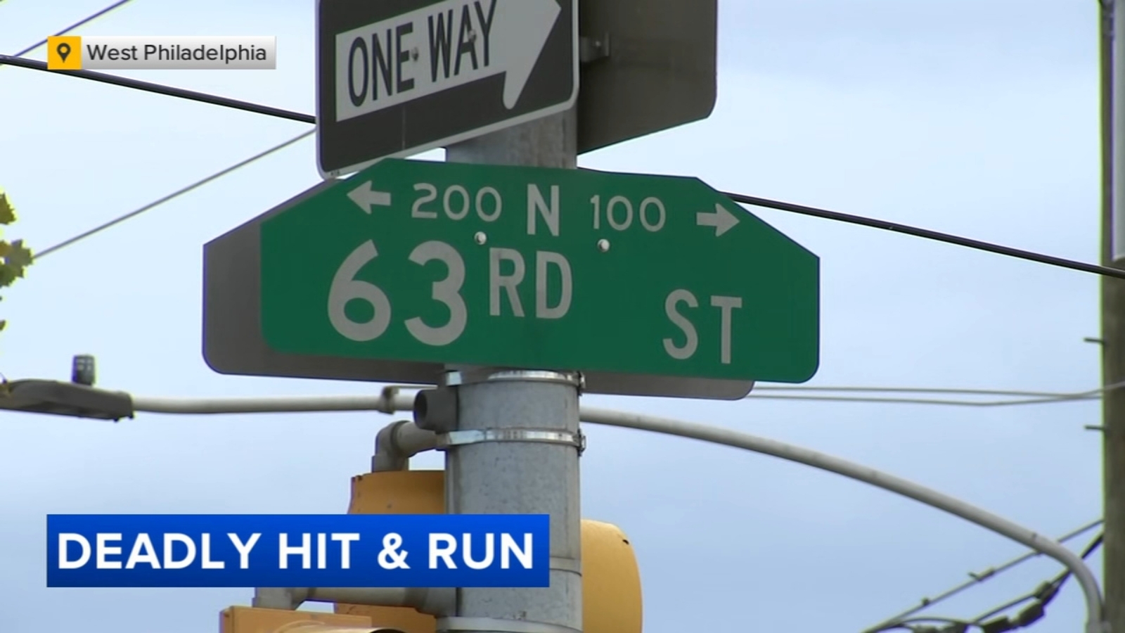 Man crossing street killed in West Philadelphia hit-and-run - 6abc ...