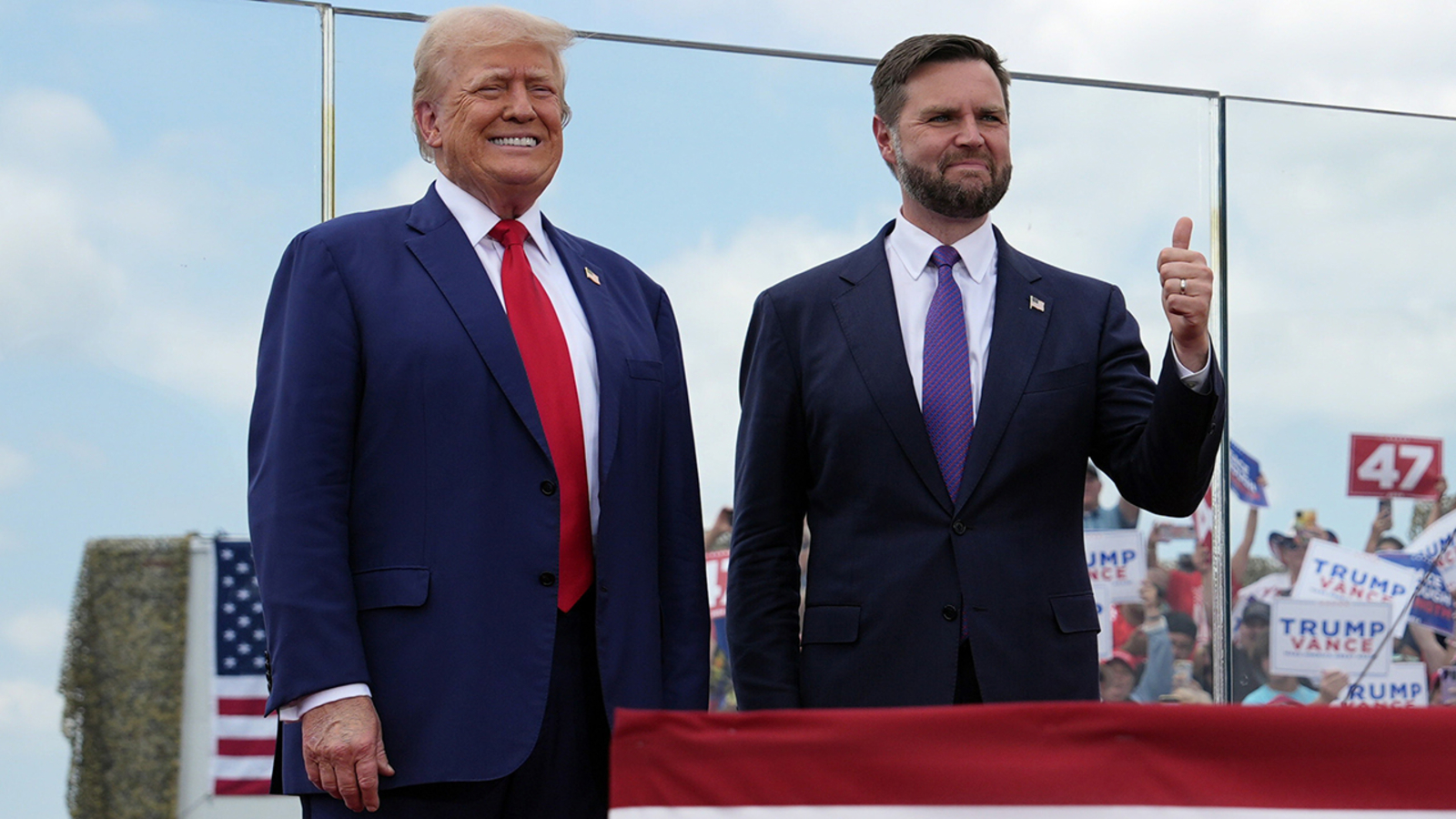 Vance joining Trump on Sunday for campaign rally in Sanford - ABC11 ...