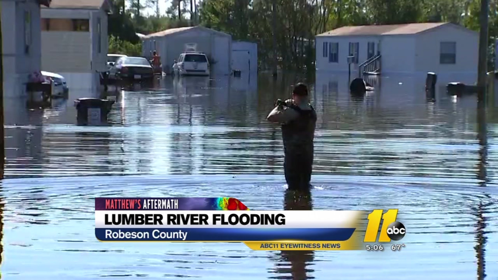Rescues underway as hundreds stranded by flooding in Lumberton ABC11