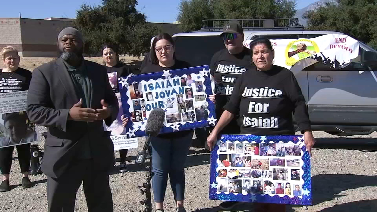 Rally outside IE jail demands justice for inmates who died in custody