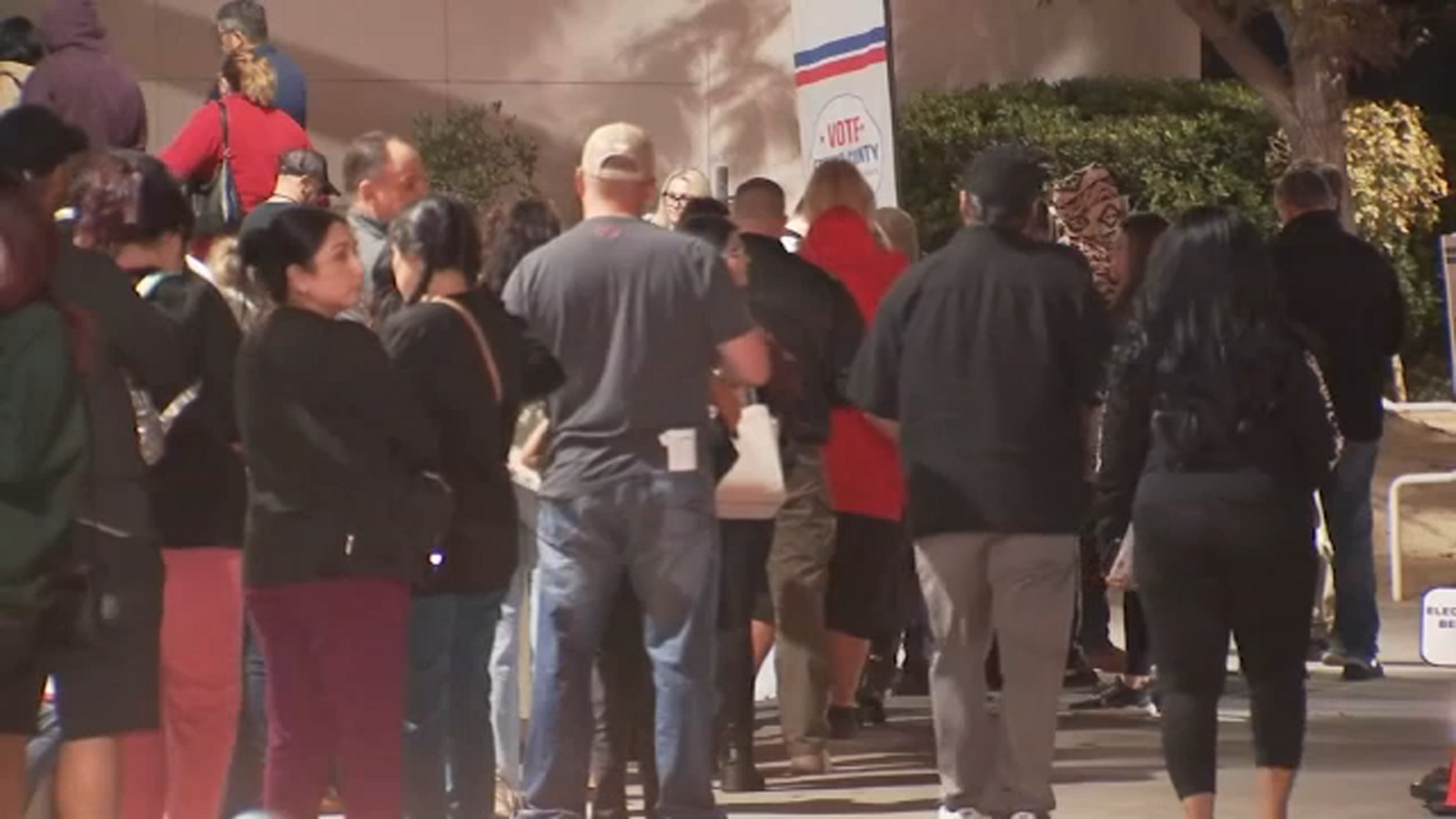 Fresno County voting breaks records as voters stand in lines for hours