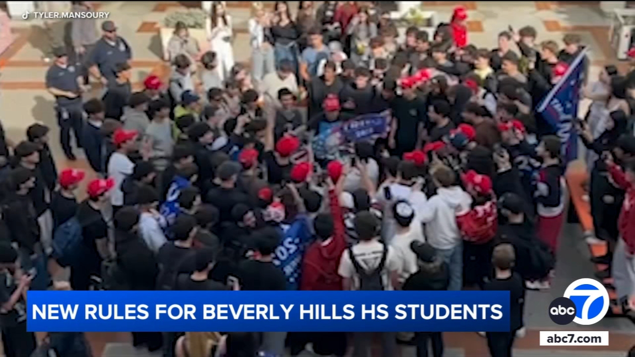 Beverly Hills High limits students' ability to gather after Trump win