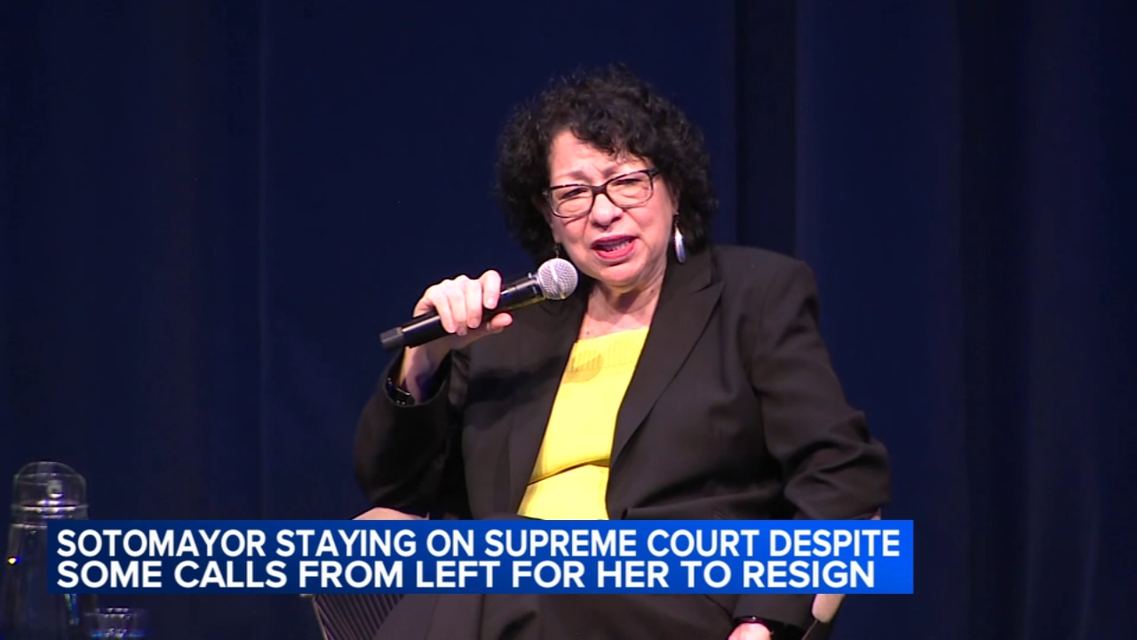 Sotomayor has no plans to resign from Supreme Court, sources say