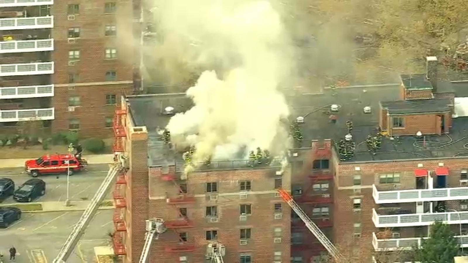 Howard Beach fire: 2 FDNY firefighters injured battling apartment blaze ...