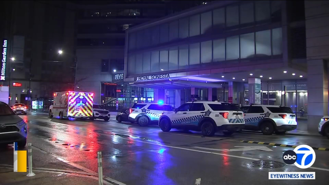 Shots fired at hotel in Near North neighborhood, Chicago police say