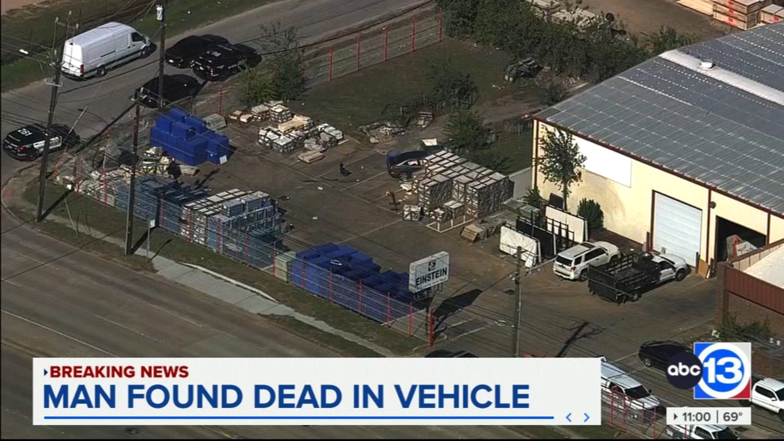 Man found dead inside vehicle with bullet holes outside business on ...