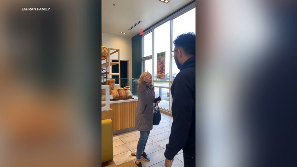 Darien woman charged with hate crime; video shows attack at Panera