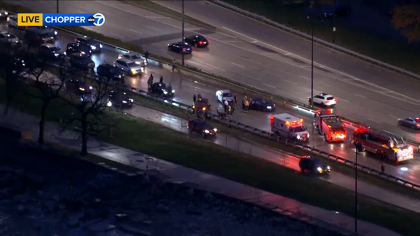 Chicago traffic: Northbound lanes of DuSable Lake Shore Drive reopen ...