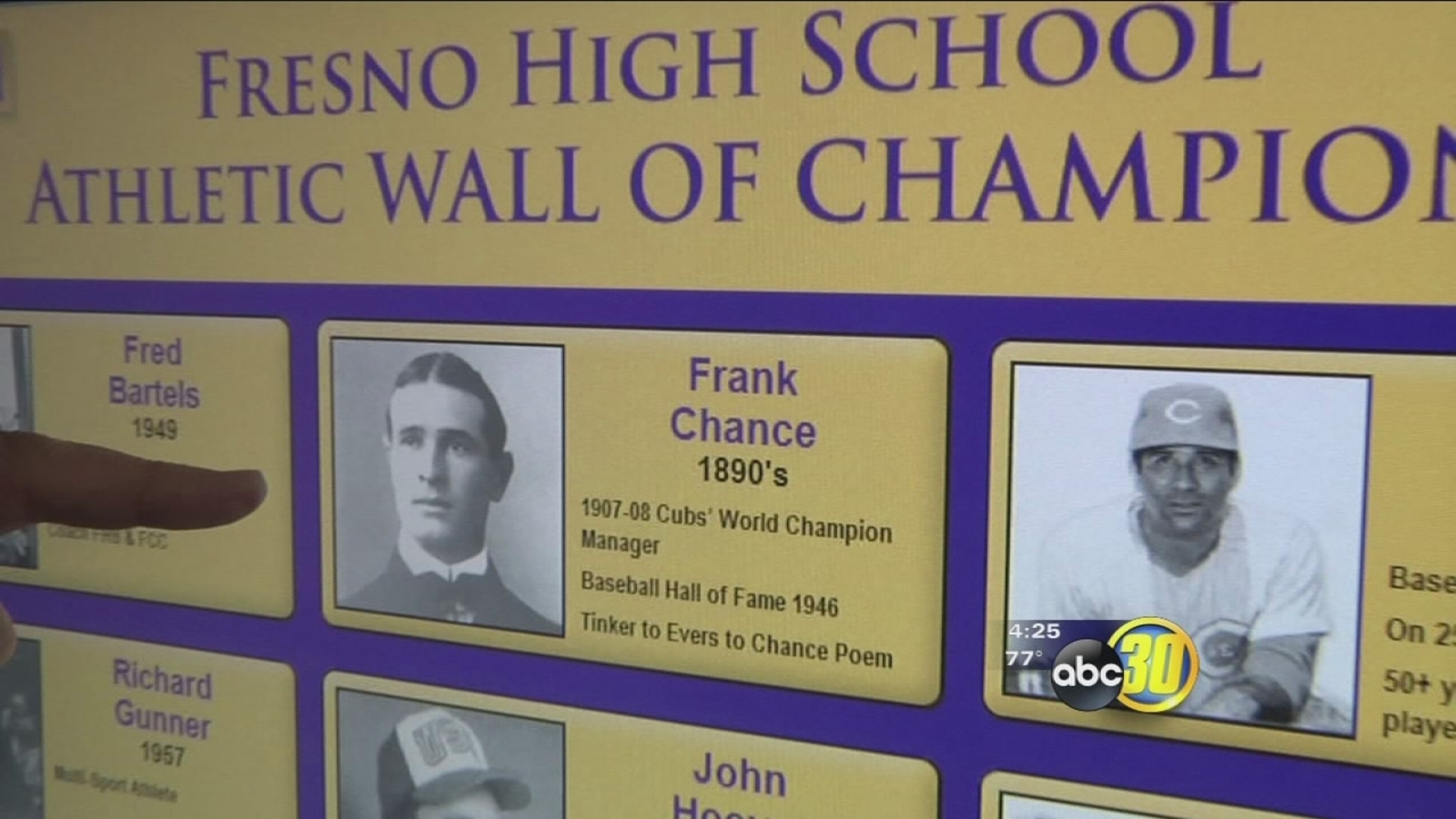 Good Sports Fresno Wall Of Champions Abc30 Fresno