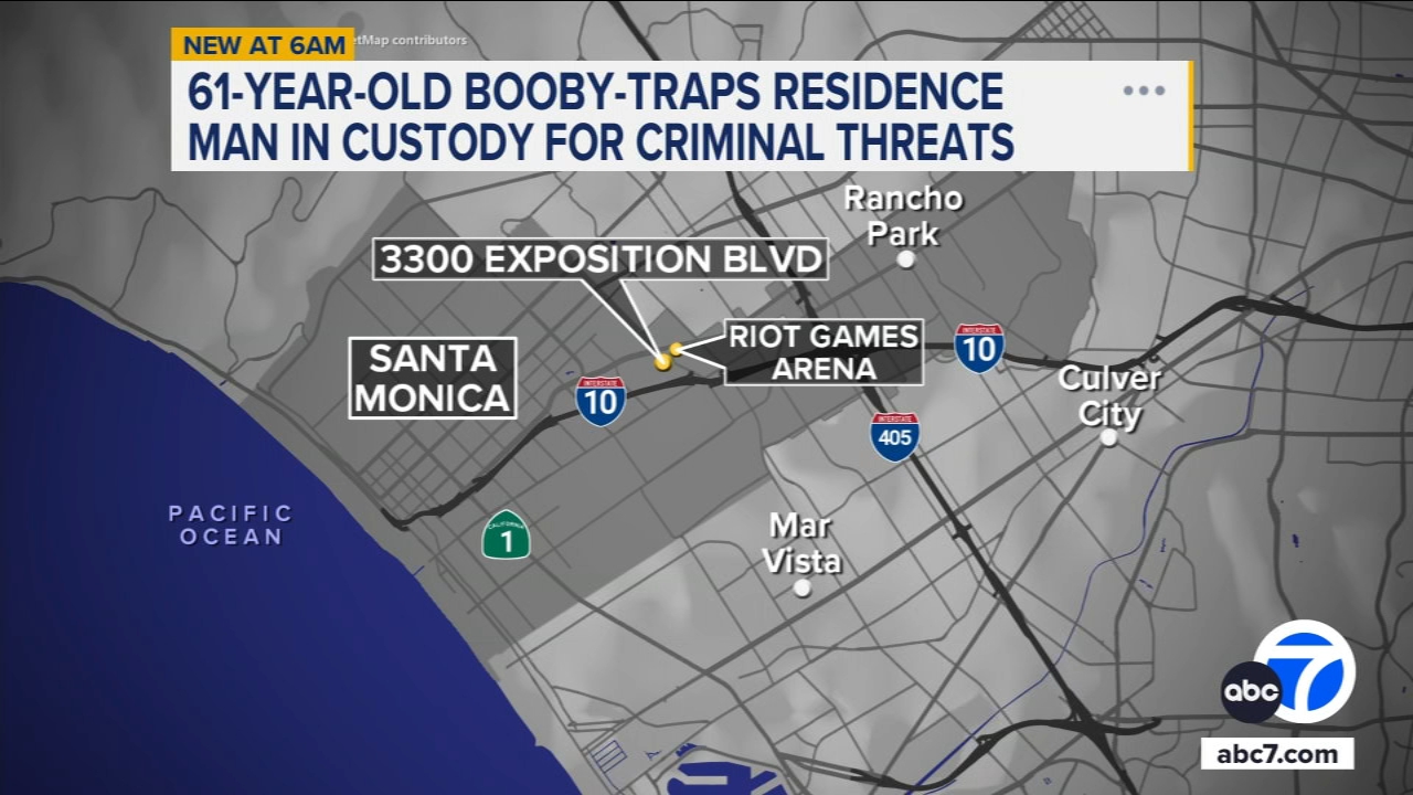 Booby trap discovered at Santa Monica home leads to arrest