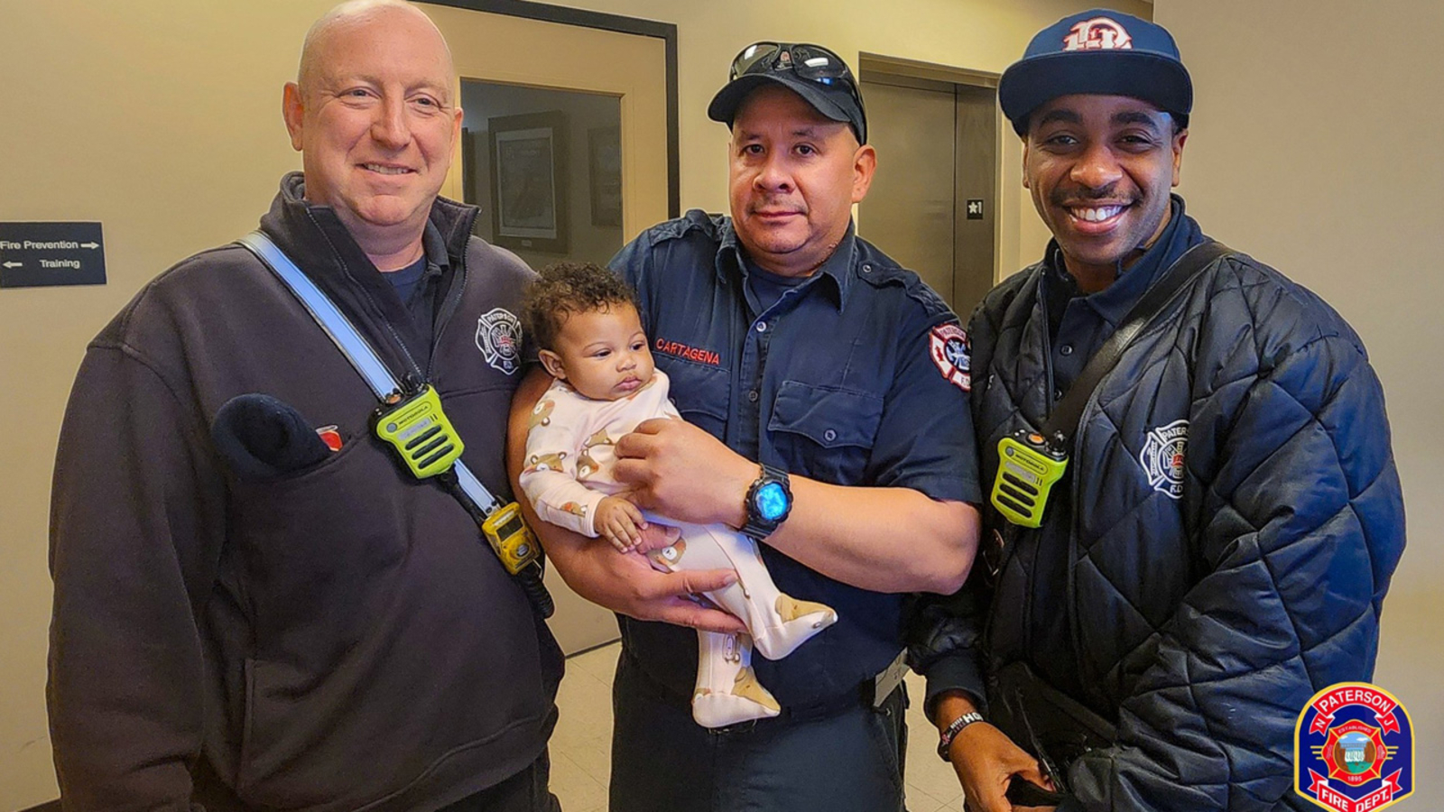 Paterson Firefighters Heroically Save Choking Baby's Life - News Directory 3